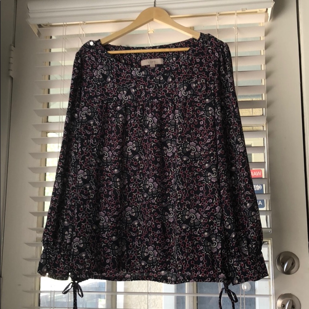 XL Loft blouse, long sleeved
